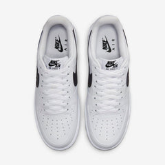 Nike Air Force 1 Low - 07 FM Cut Out Swoosh White Black